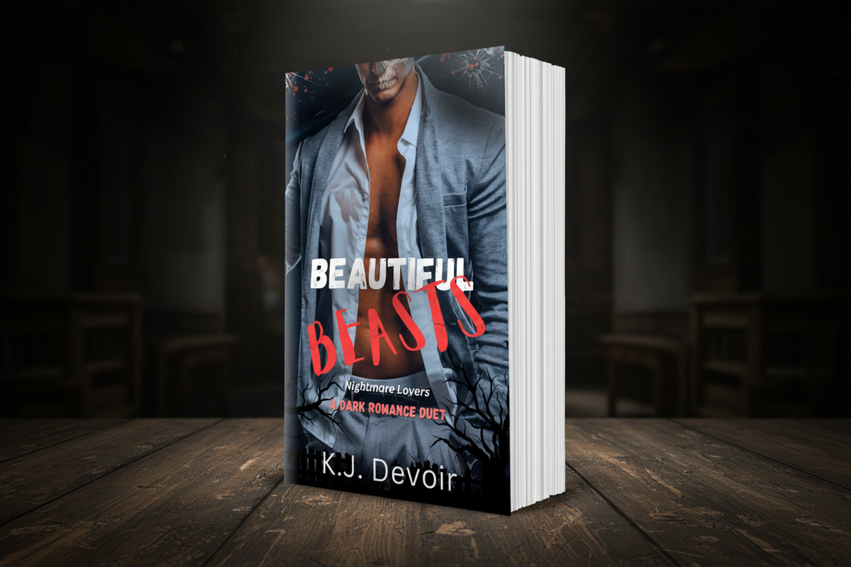 Beautiful Beasts - billionaire stalkers duet (signed paperback) - Dark Romance Crates
