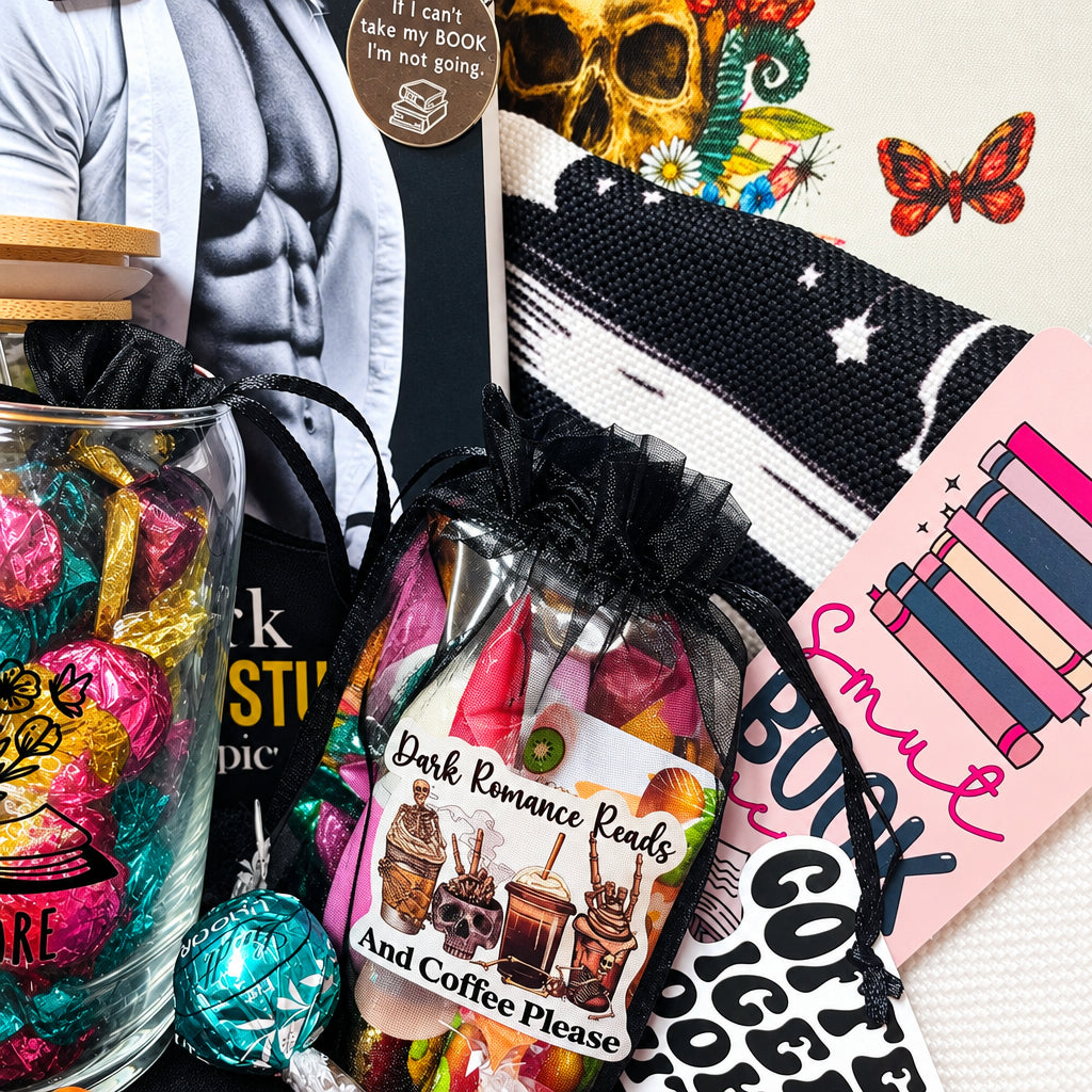 (š«¦M+)Luxury Dark Romance Book Box - spa, jewelry, books & toys! - Dark Romance Crates