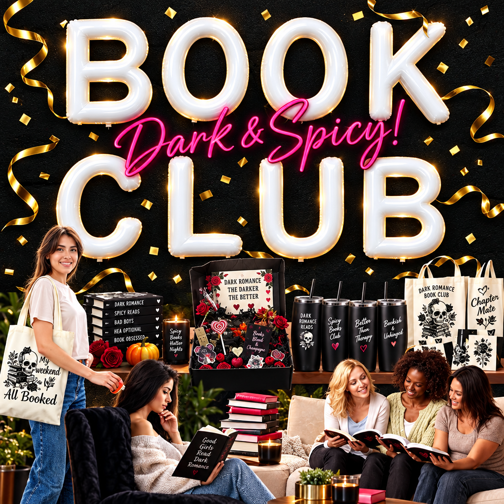 Dark Romance Book Club Kit / Dark Romance Book Party - Dark Romance Crates