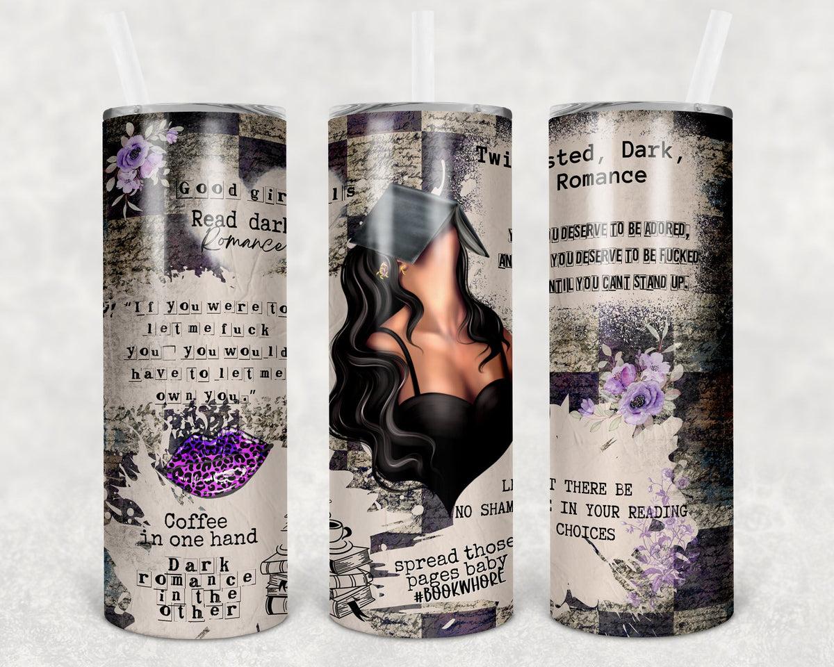 Dark Romance 20 oz Skinny Tumbler