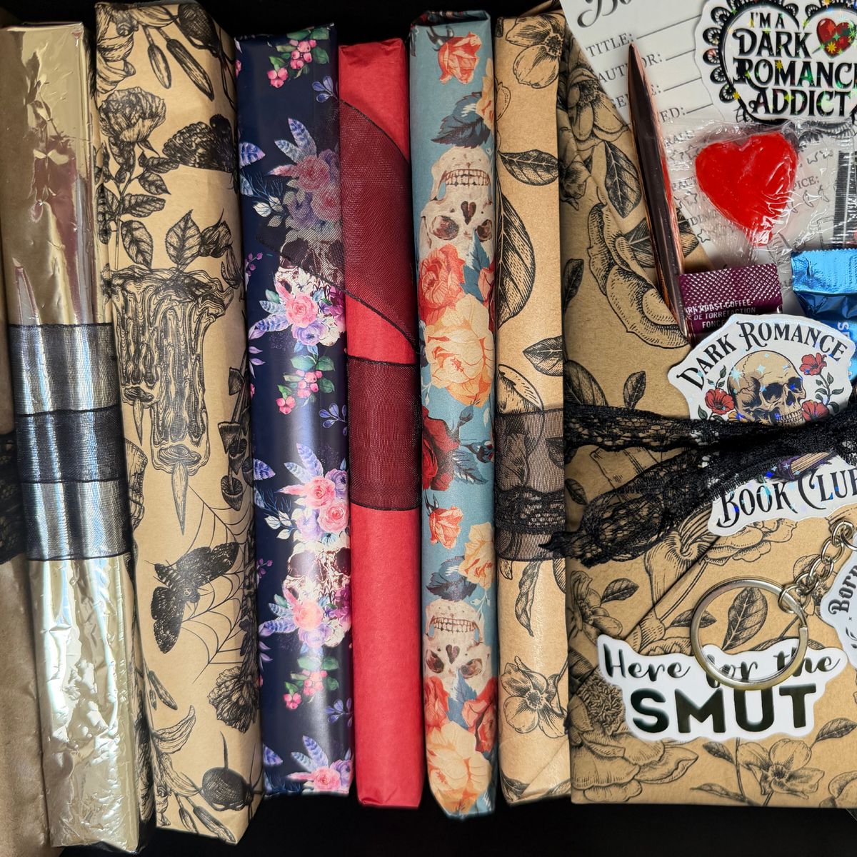 A Year of Dark Romance Books: 12 Month Supply + Special Birthday Goodies