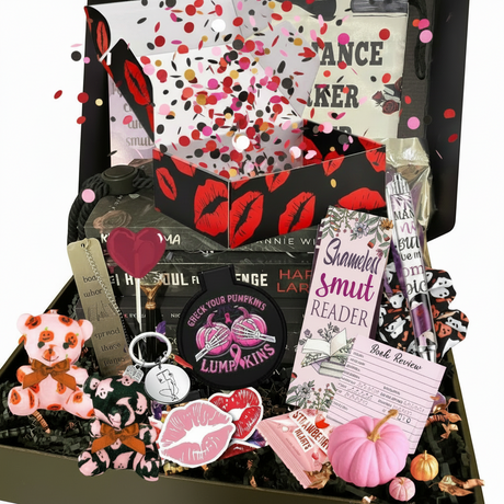 Valentine's Luxury Dark Romance Book Spa Basket. See details. Gift Wrapping included. Double-boxed for easy gifting. Dark Romance Crates