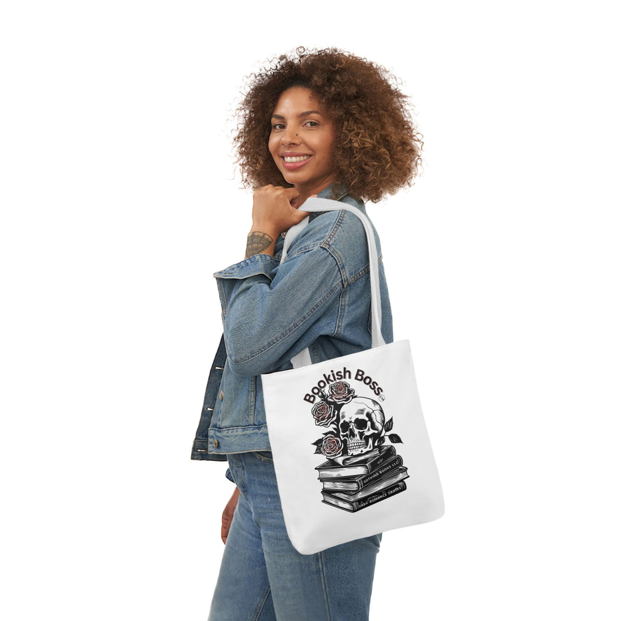 Canvas Tote Bag - Dark Romance Book Tote for Summer