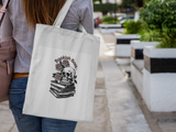 Canvas Tote Bag - Dark Romance Book Tote for Summer