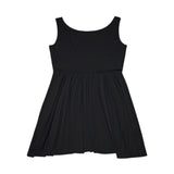 Dark Romance Skater Dress - Summer cool, edgy, bookish - swimsuit cover