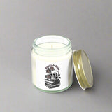 Scented Summery Dark Romance Candles, Coconut Apricot Wax (4oz, 9oz)