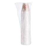 Dart Cafe G Foam Hot/Cold Cups, 12 oz, Brown/Red/White, 1,000/Carton