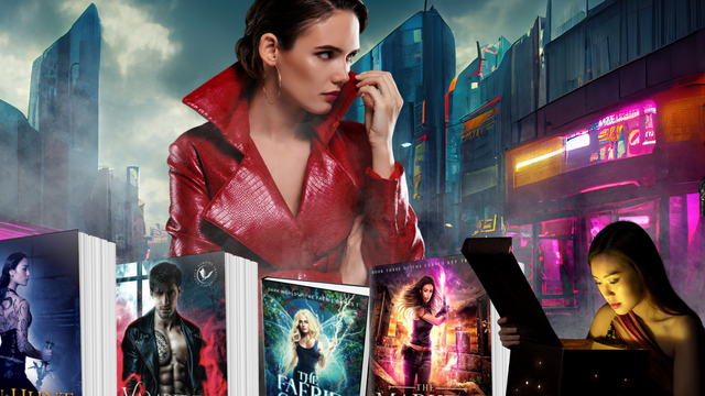 8) NEW Urban Fantasy book box + bookish merch. Subscribe & Save!