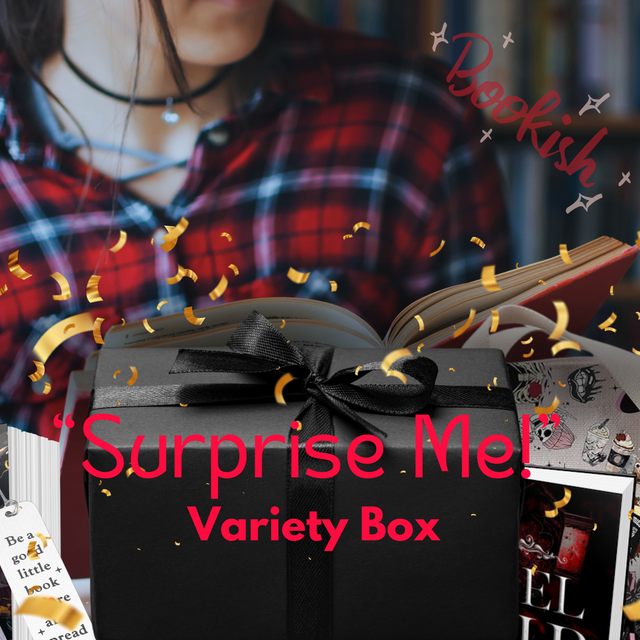 0) "Surprise Me"! Receive an expertly curated mix of dark romance / dark fantasy books + custom merch! Optional preferences at checkout. *you may let us know authors/books you've already read via checkout notes.