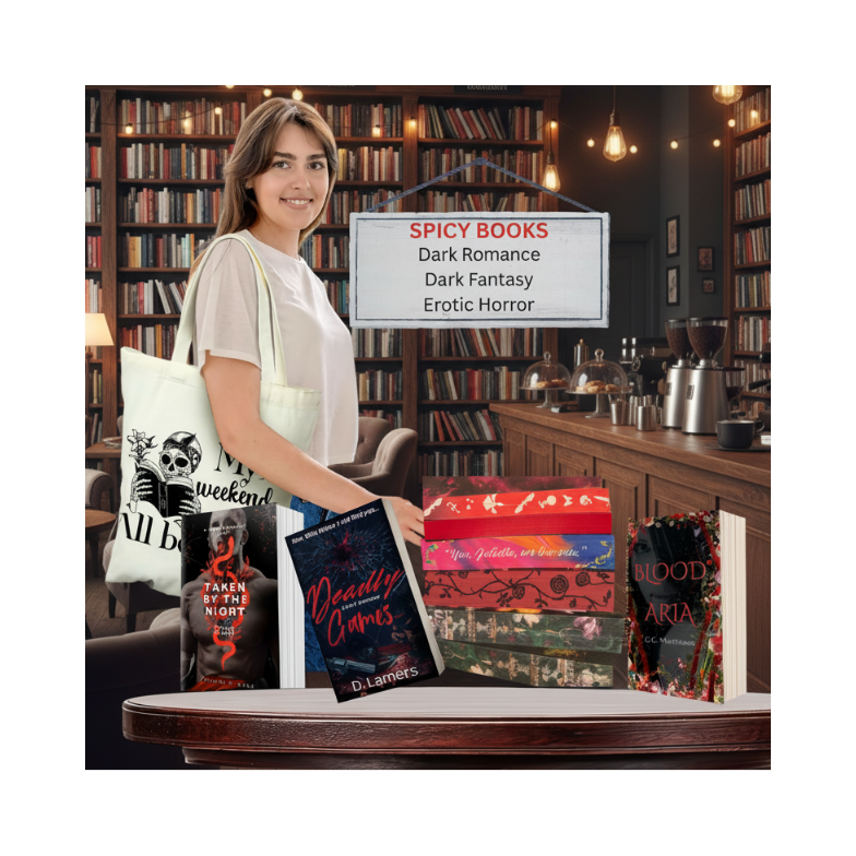 Wholesale Half-a-Foot of Dark Romance books, oh my!