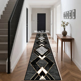 VIKAMA Black Skull Carpet Halloween Decoration Gothic Style  Large Area Rugs Balcony Hallway Rug Kitchen Floor Rug Doormat