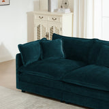 Comfy Deep Single Seat Sofa Upholstered Reading Armchair Chair
