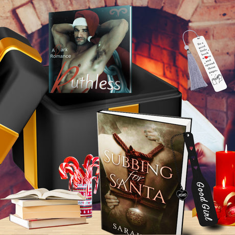 2) -Featured- Holiday Dark Romance book box: dark & spicy holiday books + something sweet included with your themed merch. Naughty or Nice toy options at checkout! Subscribe & Save for a new monthly mix!