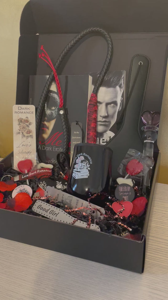 5) NEW Dark Spice Gift Box: expertly curated books + themed custom merch  (selections vary. pictures are a sample of merch). Subscribe & Save for a new variety each month. Options at checkout.