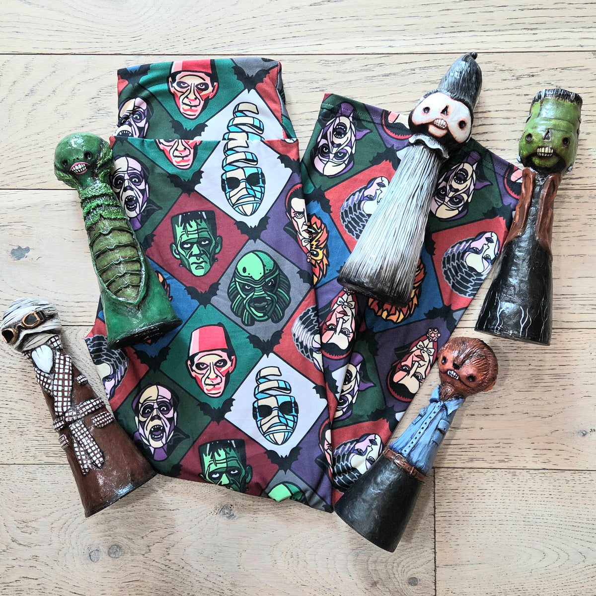 Uni Monsters Semi-Exclusive Leggings - High-quality Handcrafted Vibrant