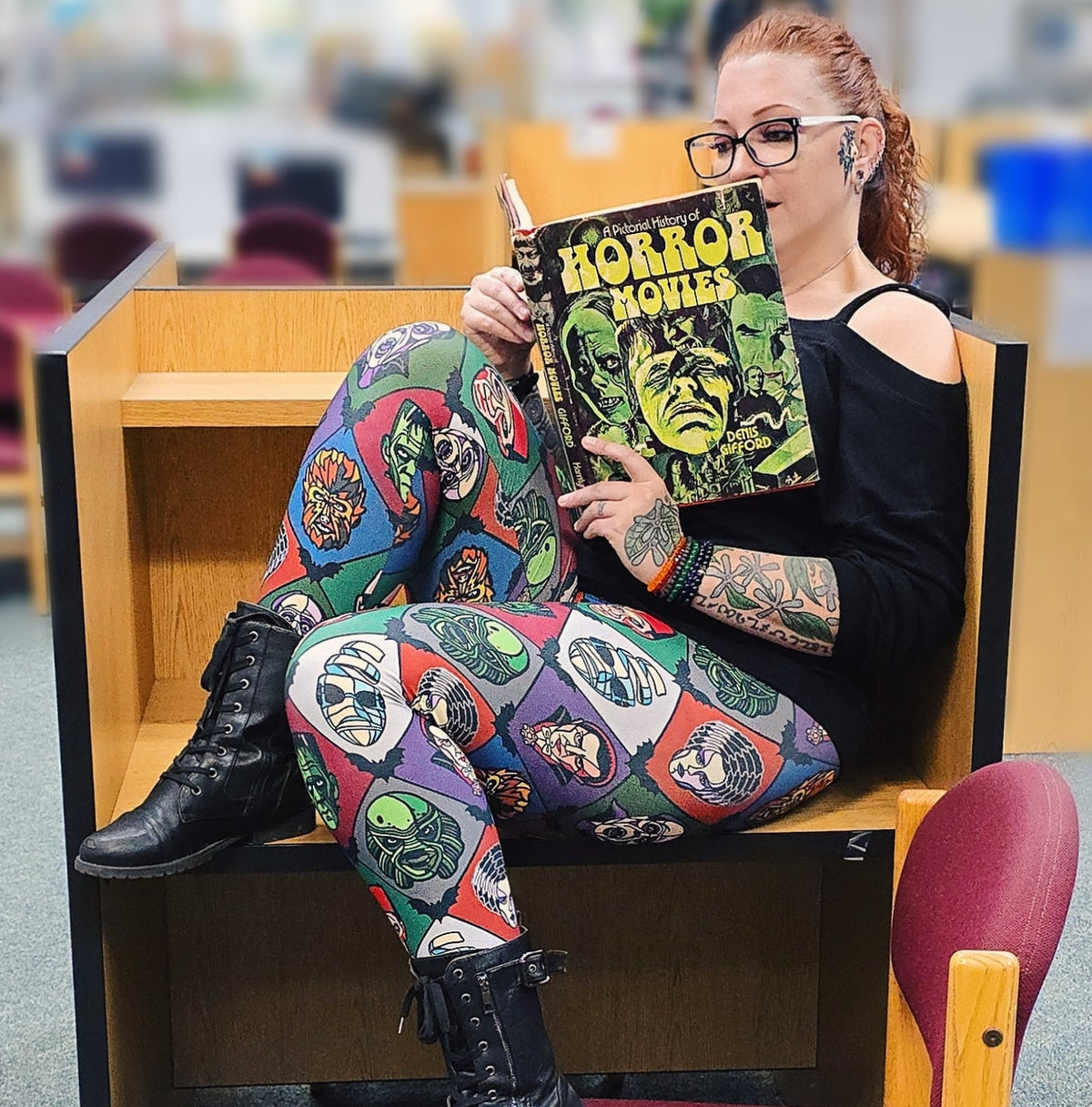 Uni Monsters Semi-Exclusive Leggings - High-quality Handcrafted Vibrant